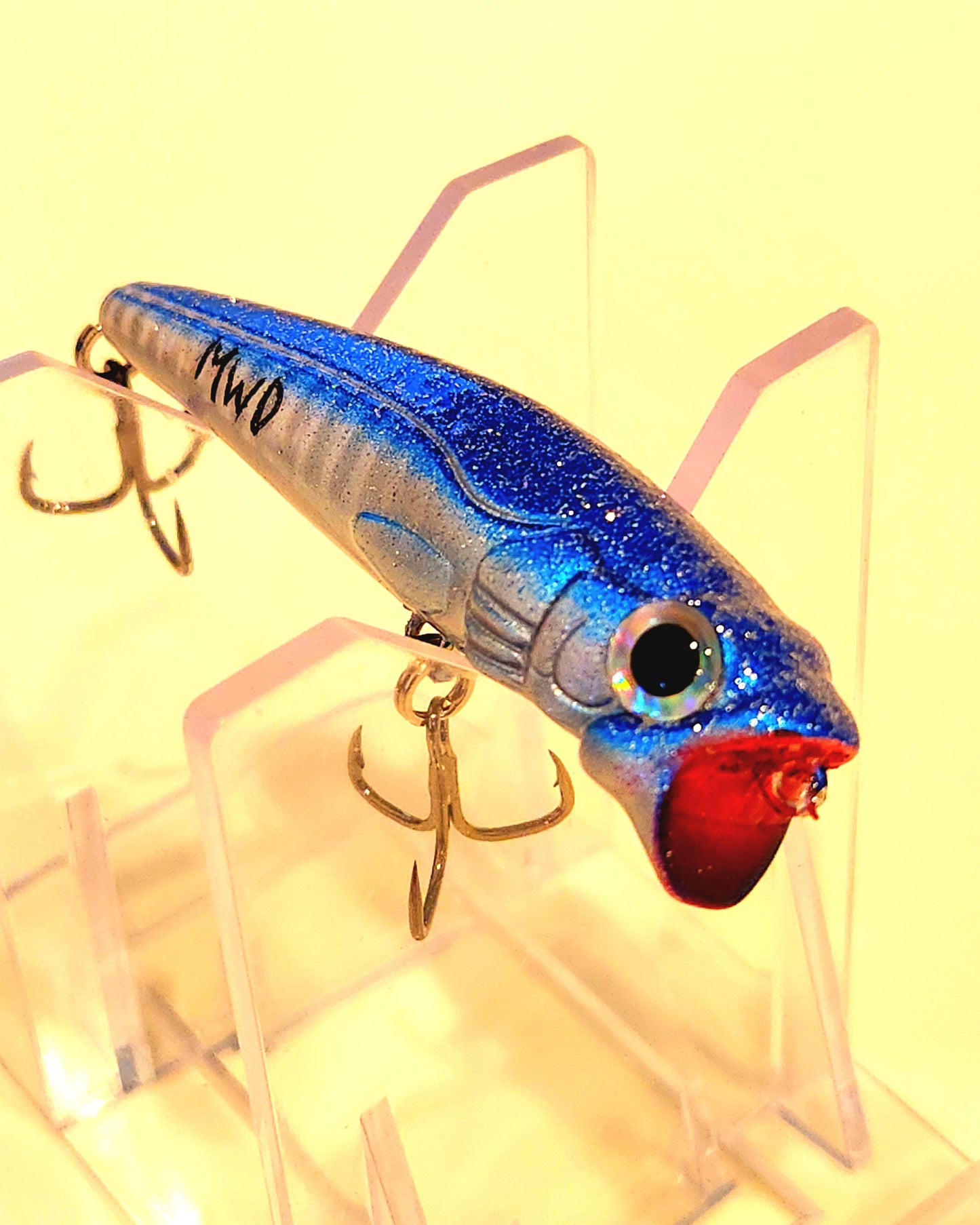 2025 SHALLOW WATER MINI POPPER GLASS MINNOW EDITION